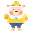 Pop Mart Kindergarten Flying DongDong Happy Life Series Figure