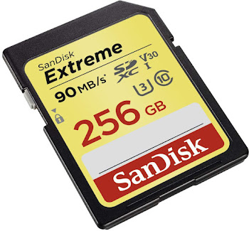 SanDisk Extreme SDXC 256 GB