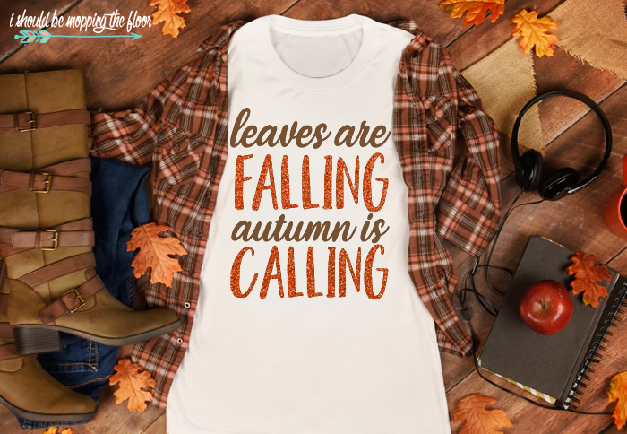 Leaves are Falling Autumn is Calling SVG