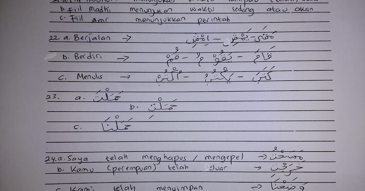 Contoh Soal Bahasa Arab Pilihan Ganda Beserta Jawabannya Kelas 10