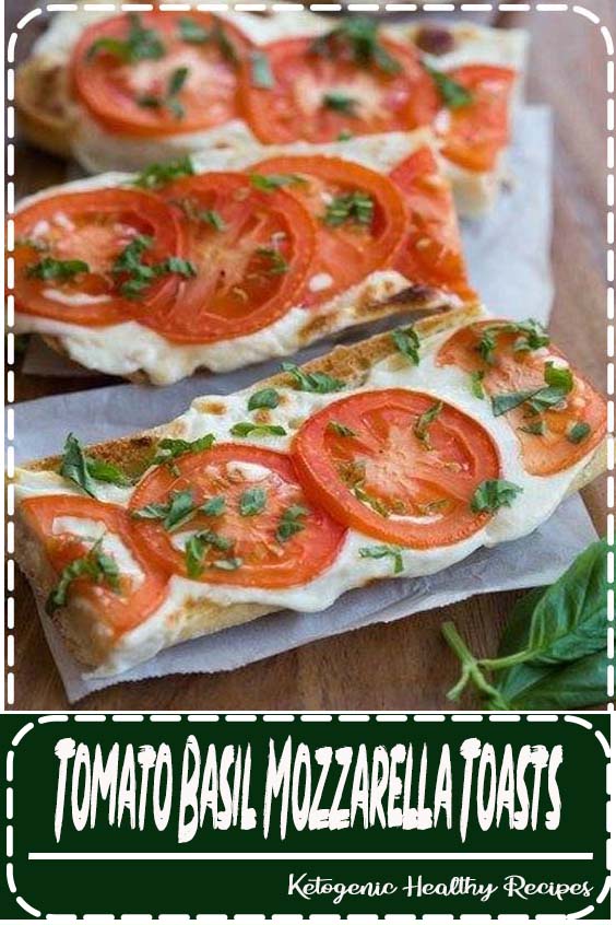 Tomato Basil Mozzarella Toasts Kitchen Delphine