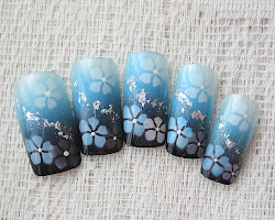 airbrush designs nail nails short