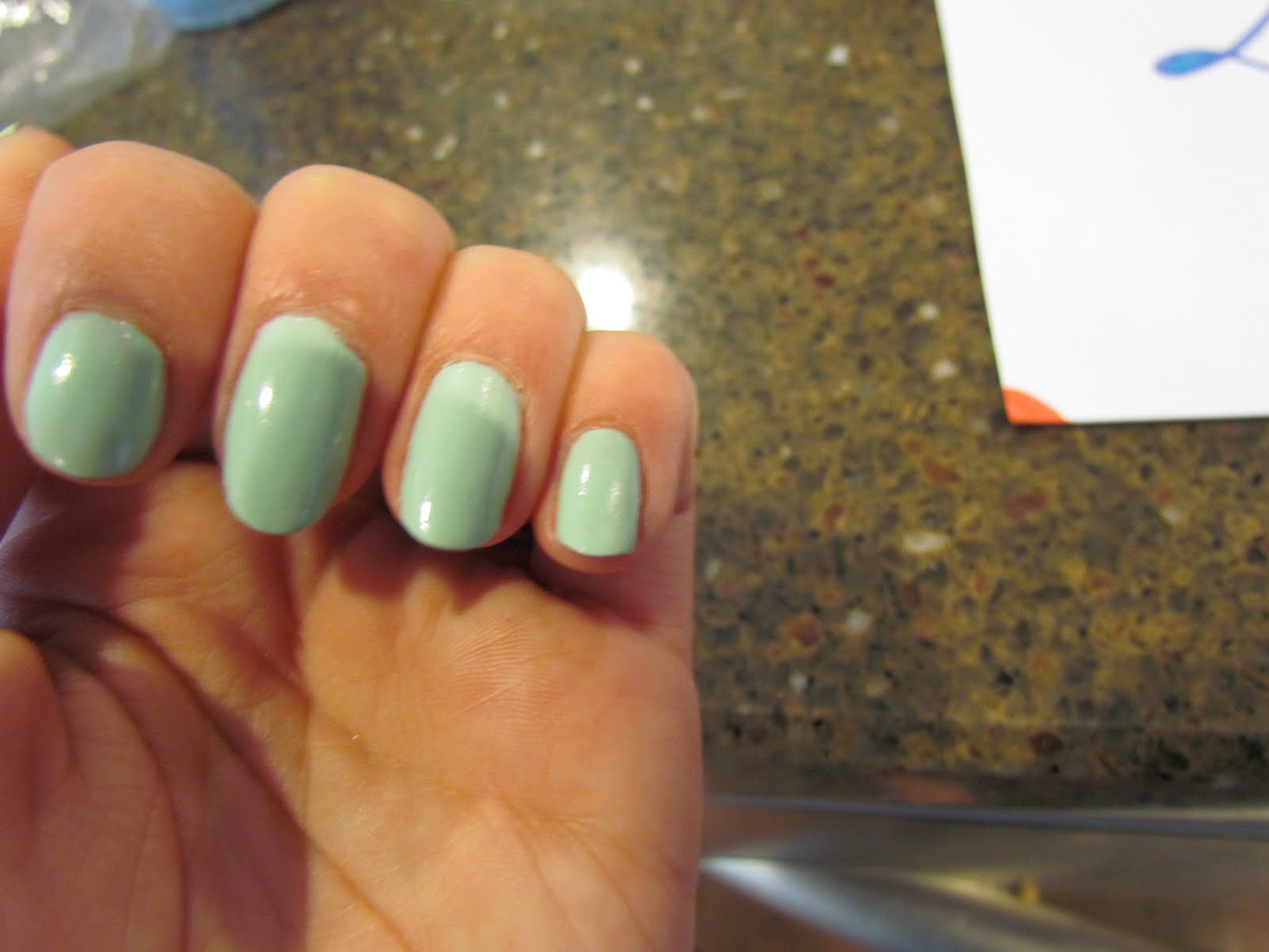 image of spring nail color
