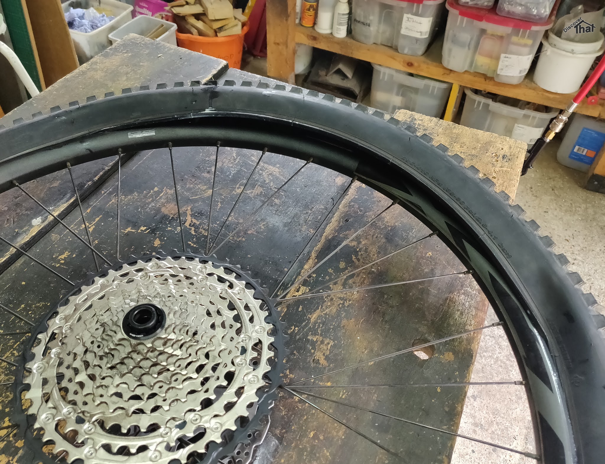 bike tire fitting