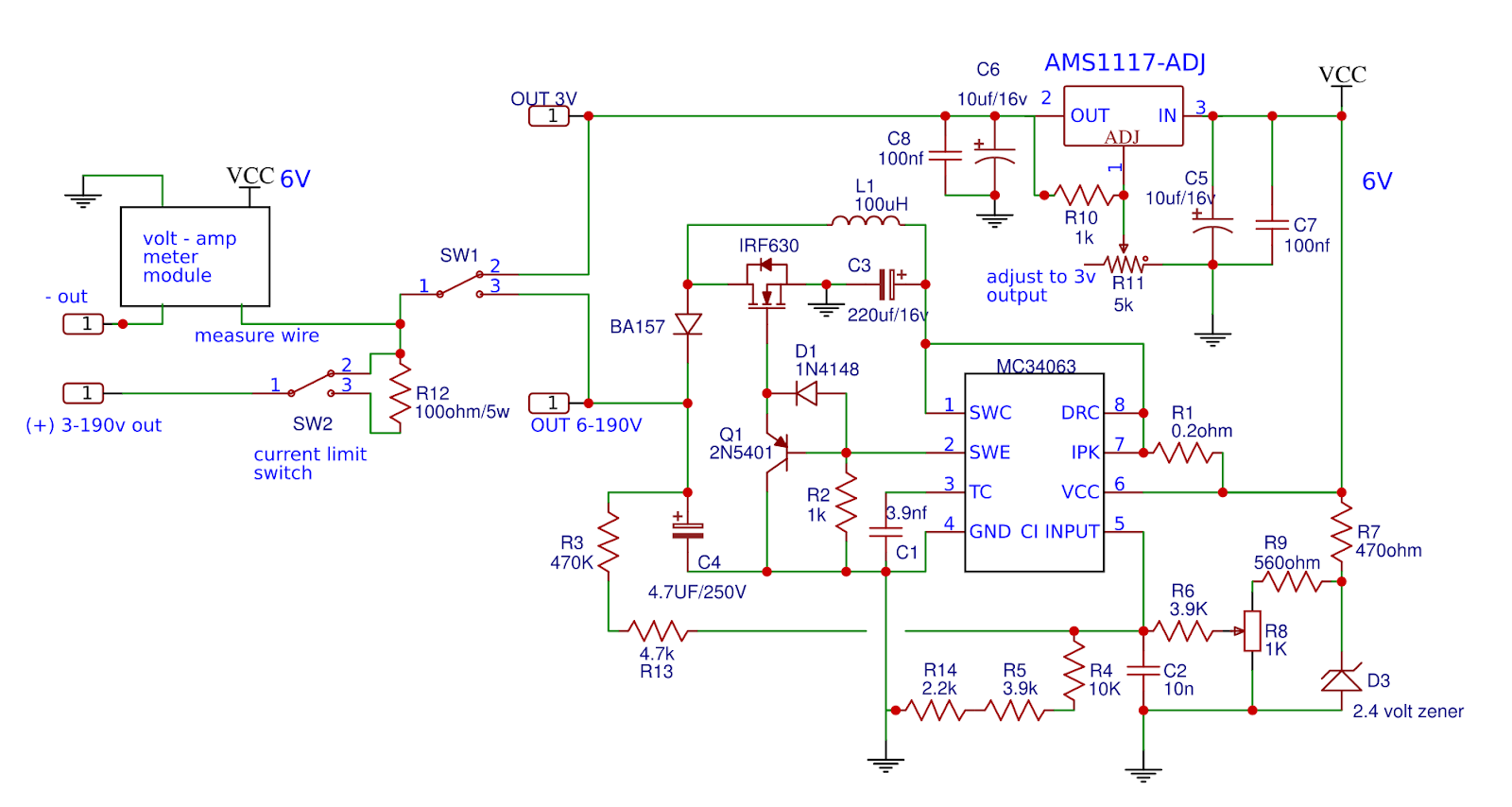 Led Backlight Circuit Diagram