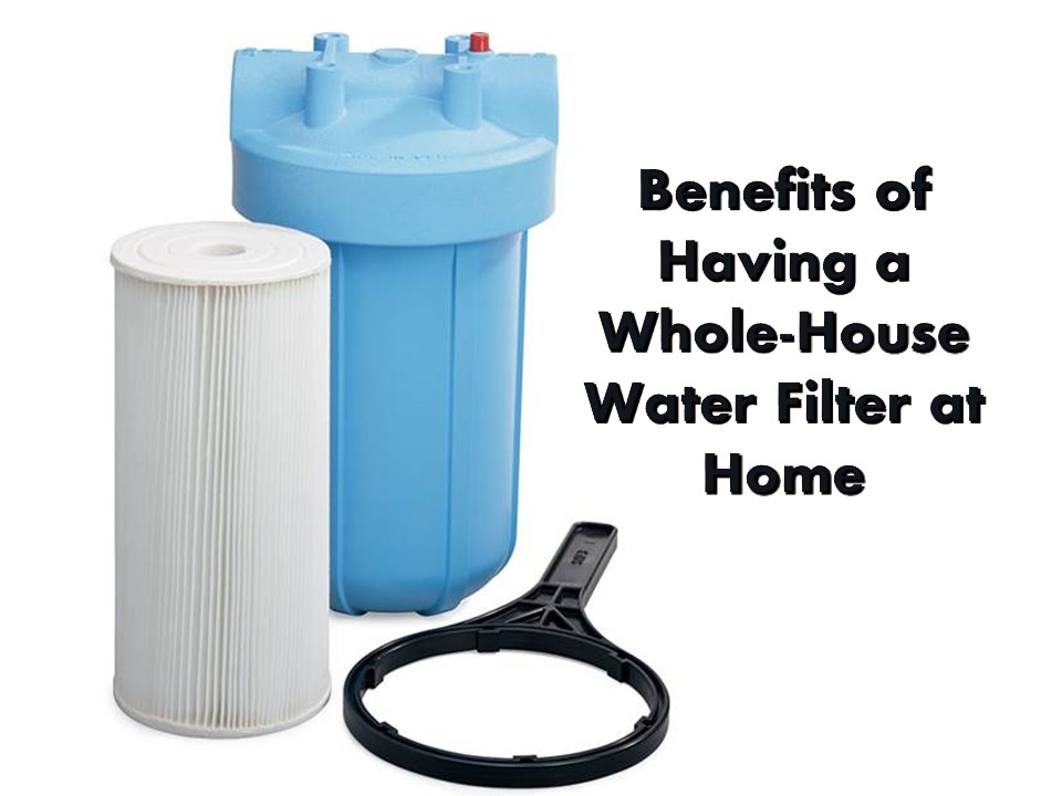 Benefits of Having a WholeHouse Water Filter at Home