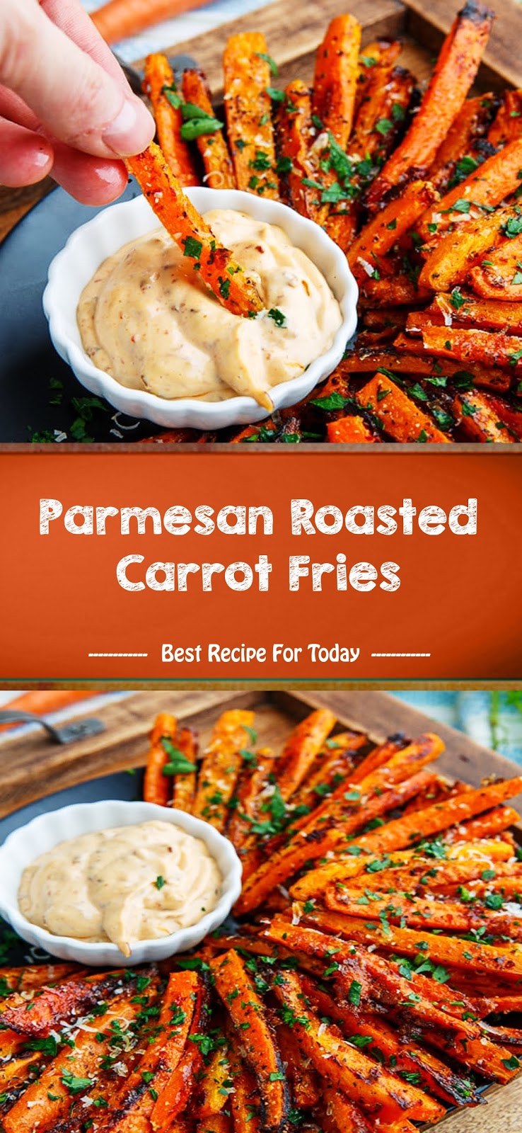 Parmesan Roasted Carrot Fries
