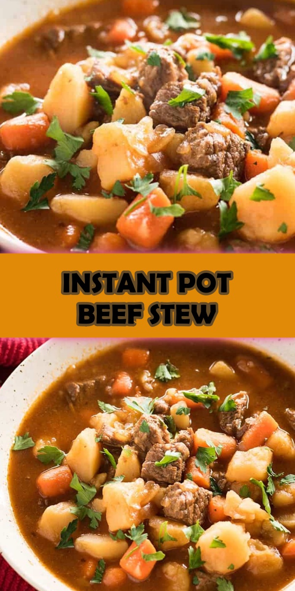 BEST EVER INSTANT POT BEEF STEW Cook, Taste, Eat