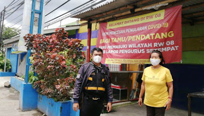 Polsek Regol Polrestabes Bandung Sosialisasi 3M 1T