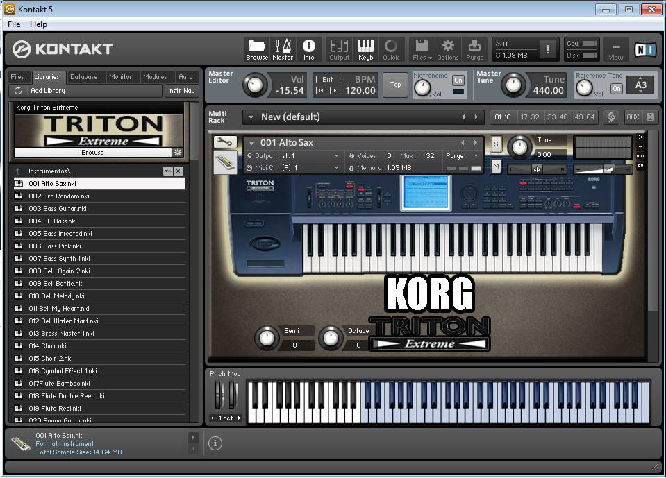 Triton Extreme Sound Library [WAV, KONTAKT]