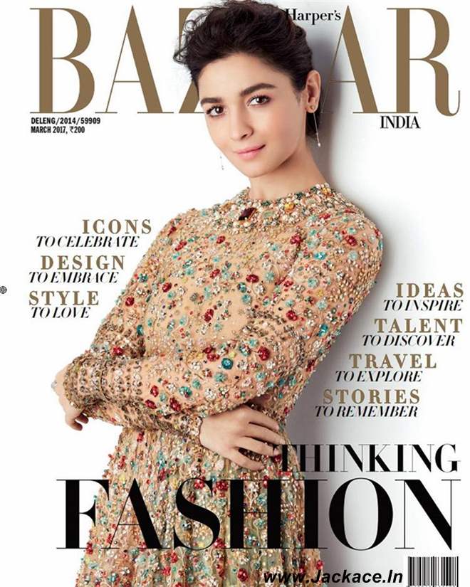 Badrinath Ki Dulhania's Alia Bhatt Stuns On The Cover Of Harper's Bazaar India