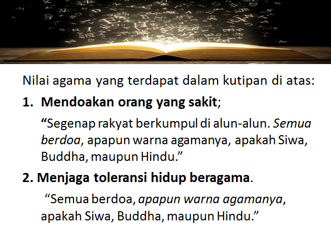 Mengonstruksi Nilai dalam Teks Cerita Sejarah XII IPA 3