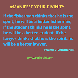 Manifest Your Divinity Quotes By Swami Vivekananda