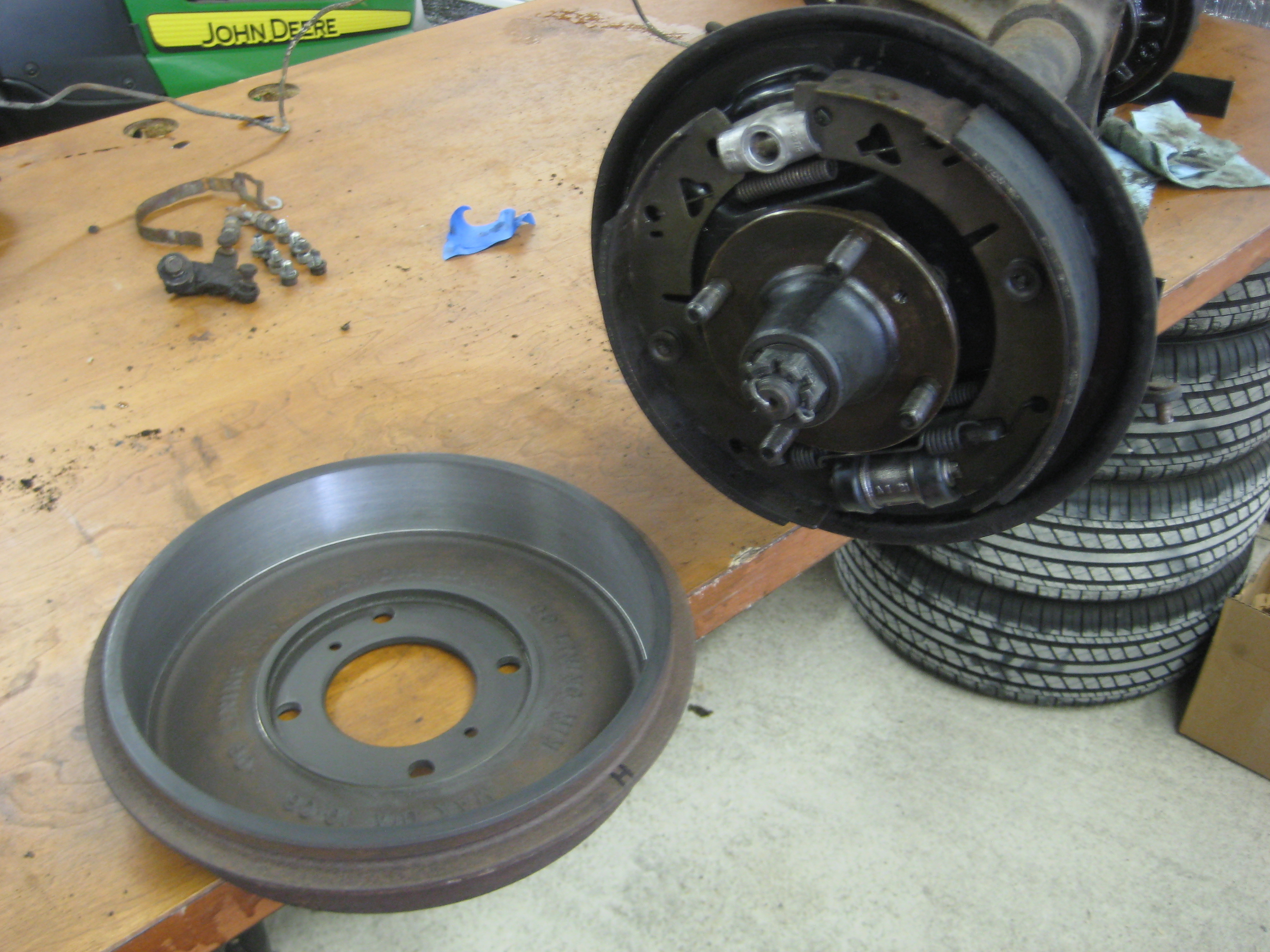 Adam's MGB Restoration Rear Axle Work