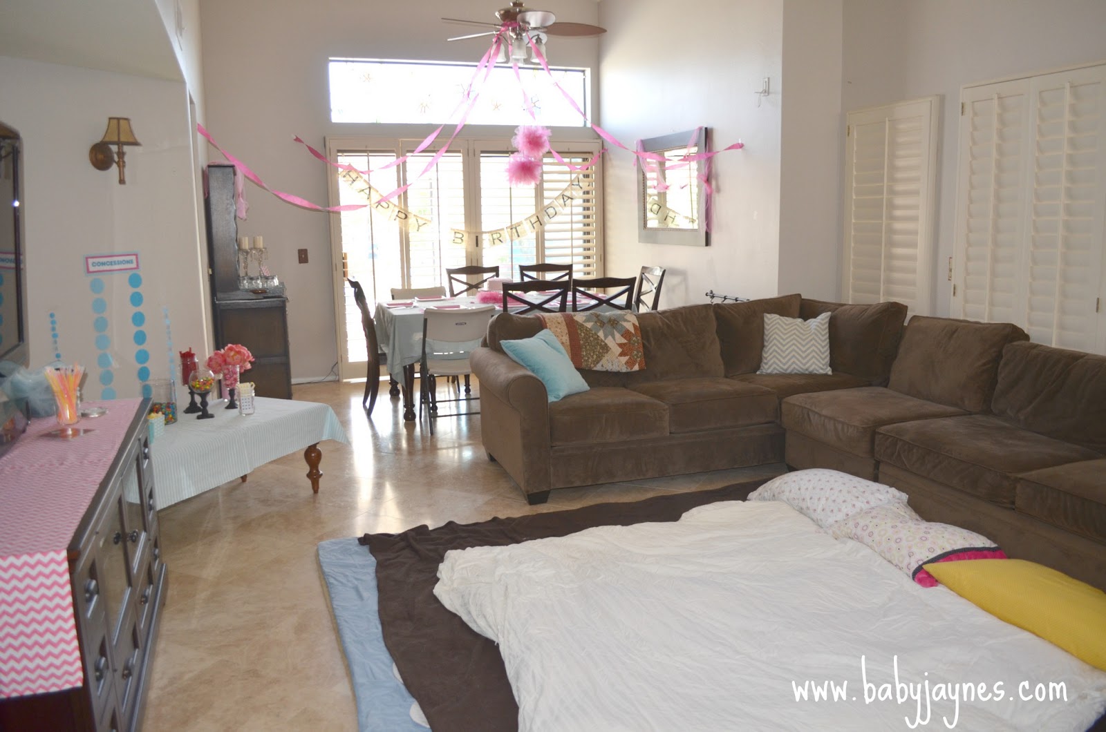 Baby Jayne's Movie & Slumber Party