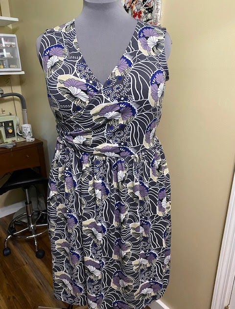 Sew Plus: Love Notions Willow Wrap Dress