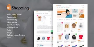 Shopping AMP HTML v1.2 Responsive Blogger Template Shopping AMP HTML v1.2 Responsive Blogger Template