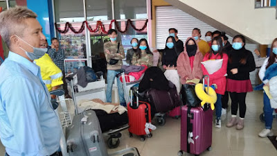 PT MSM Pulangkan 30 Mahasiswa Sulut Dari China