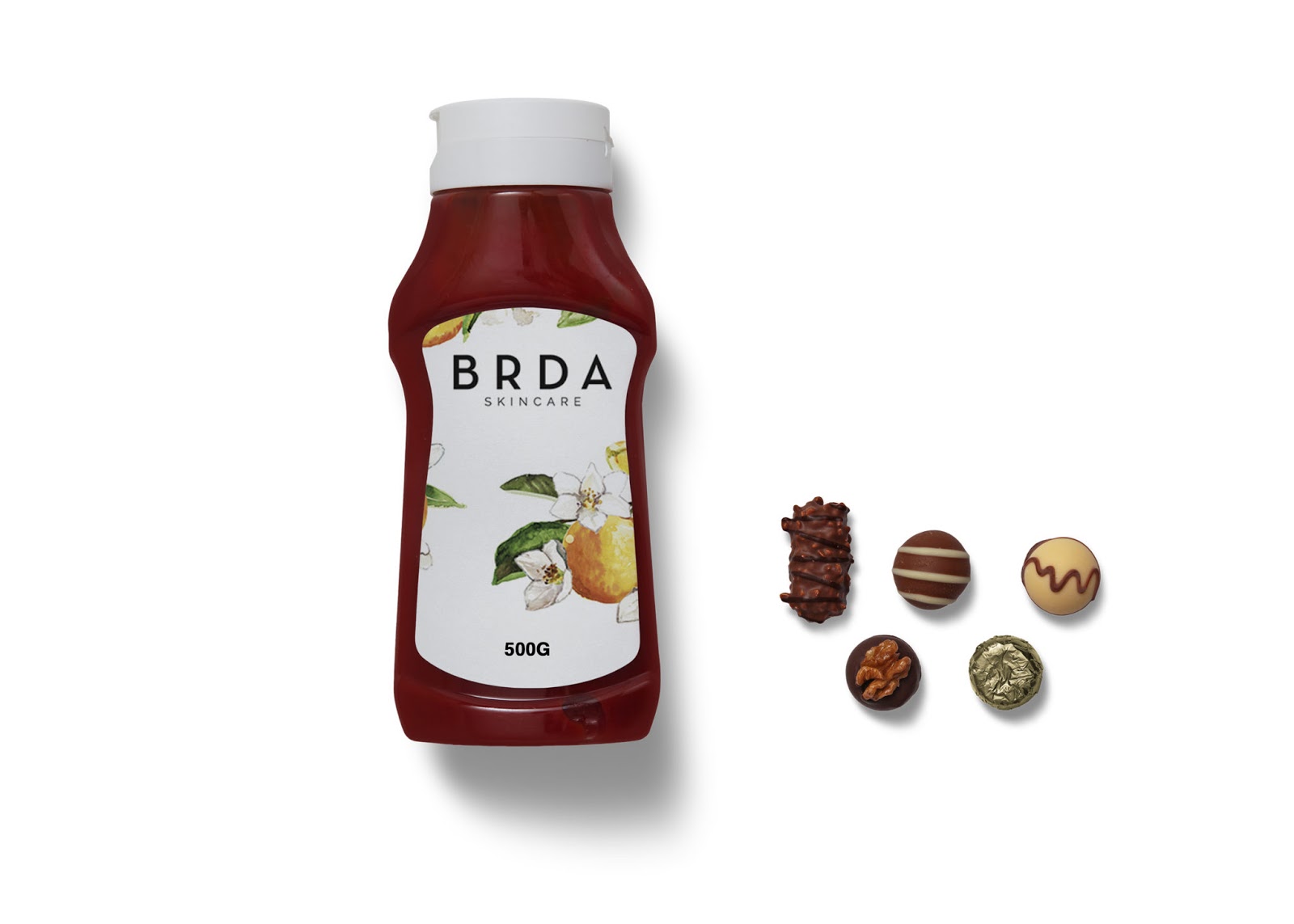 Ketchup bottle Mockup