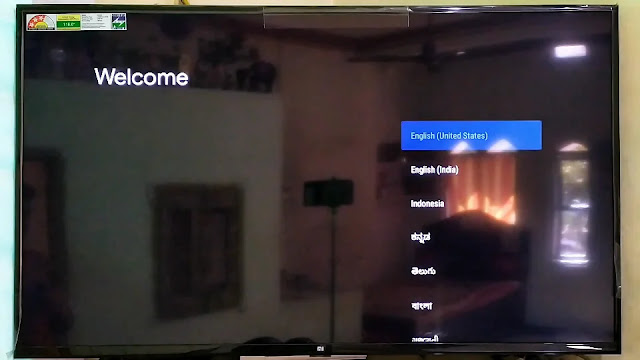 language selection in mi tv select language in mi tv