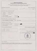 Certificado provisional tarjeta sanitaria europea, vuelta al mundo, round the world, La vuelta al mundo de Asun y Ricardo, mundoporlibre.com