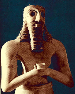 RepresentaciÃ³n de Anu, un supuesto antiguo gobernante del planeta Nibiru. SegÃºn los textos antiguos Ã©l habrÃ­a venido a la Tierra.