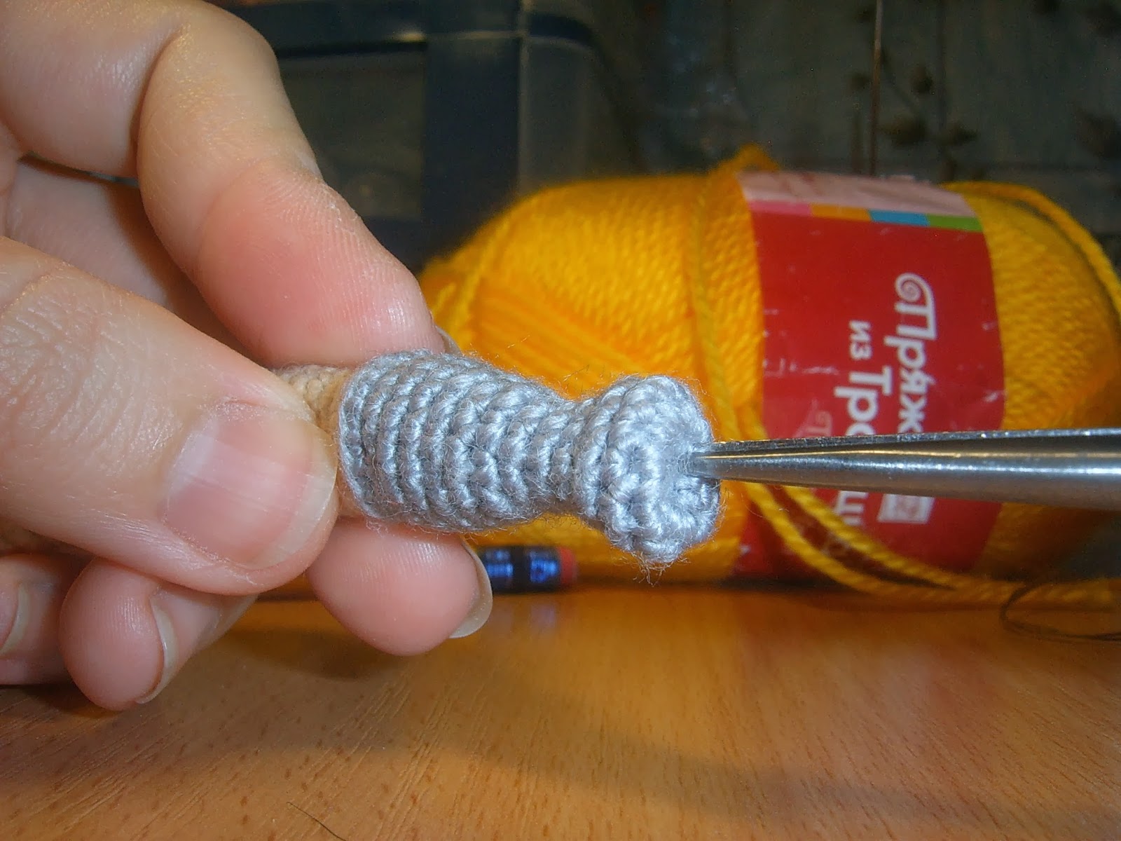 Вяжу и играю... игрушки и описания Марины Борисовой: Пожарный. ( шлем ...