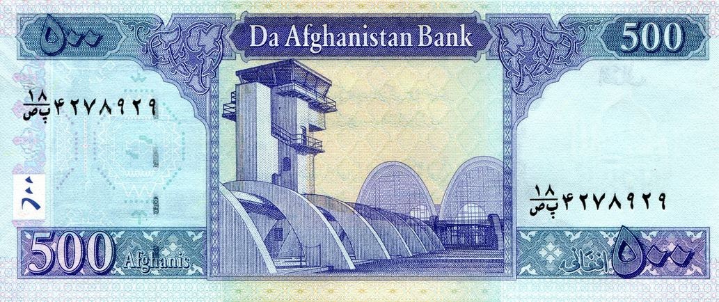 The Afghanistan story is a tragic one and I don't have much to add to it apart from my ability to read central bank financial statements and balance s