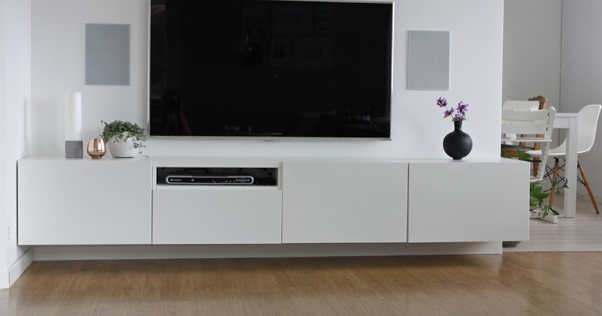 Hagenhuset: ny tv vegg 3 stuer