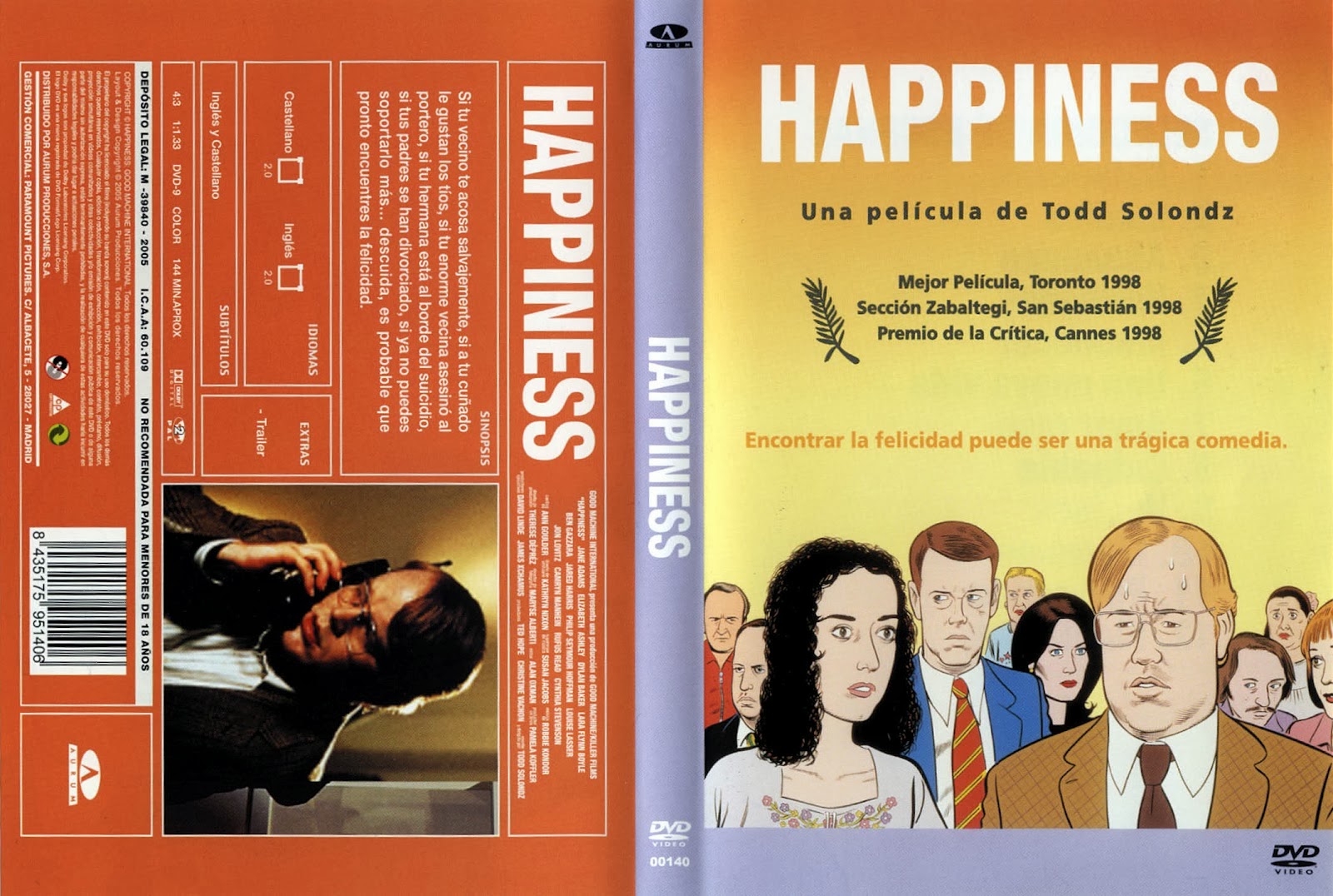 Visiones Desde Lo Infecto De Cine Happiness Todd Solondz 1998