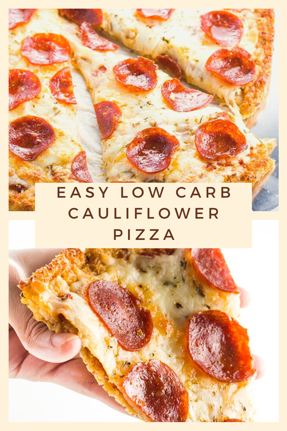 EASY LOW CARB CAULIFLOWER PIZZA CRUST RECIPE | Ease Recipes