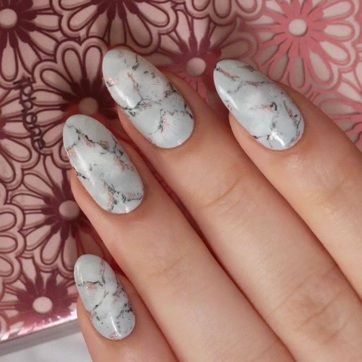 Amazing Water Marble Nail Art Designs - fashionsy.com