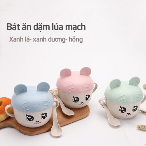 Bát thìa lúa mạch Mickey