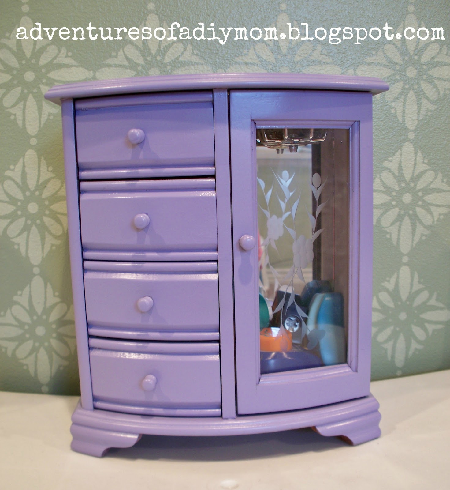 Jewelry Box Makeover Adventures of a DIY Mom