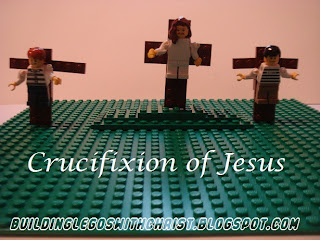 LEGO Creation of the Crucifixion of Jesus, Christian LEGO Creations