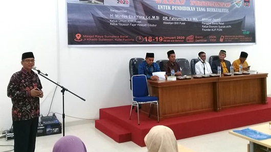 Pemko Apresiasi AYPI Kembangkan Wakaf Produktif di Padang
