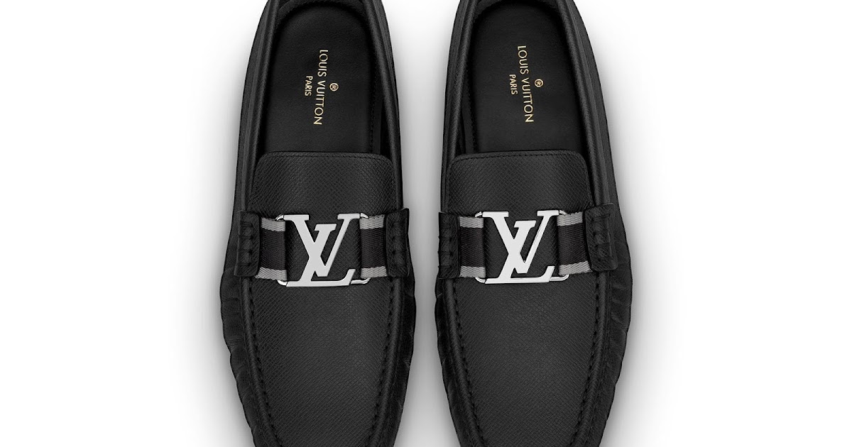Giày Mocasin nam hiệu Louis Vuitton Nâu Mono LV51  LOUIS LUXURY