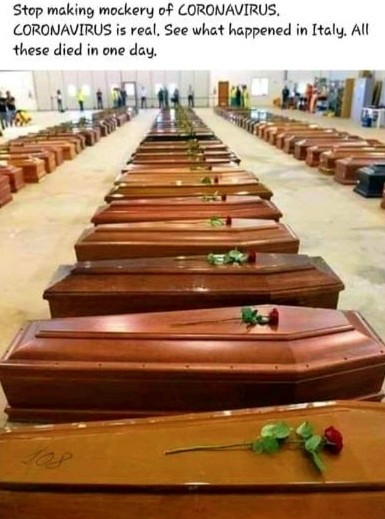 Let the world come together to help Italy, as the coronavirus hits the country more than any European country 