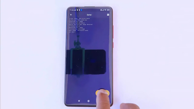 flashed magisk successfully in k20 pro magisk flashed successfully