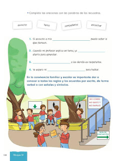 Apoyo Primaria Formación Cívica y Etica 2do. Grado Bloque IV Lección 4 Las reglas acuerdos para todos