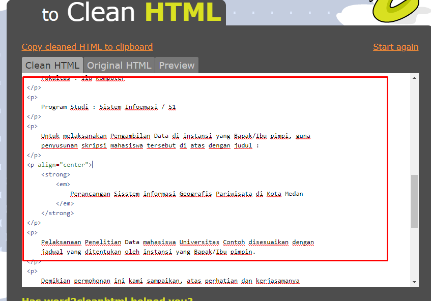 Cara mudah Memindahkan Tulisan dari Word ke blog tidak