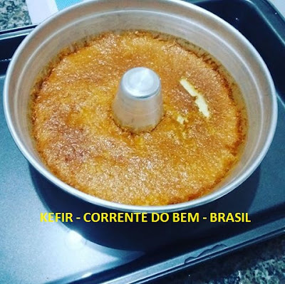 PUDIM DE COCO COM KEFIR DE LEITE PUDIM DE COCO COM KEFIR DE LEITE