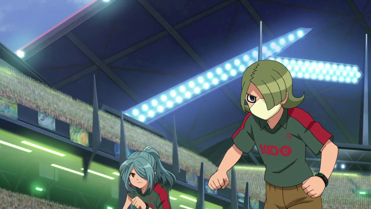 الحلقة 09 التاسعة من انمي أبطال الكرة Inazuma Eleven Ares No