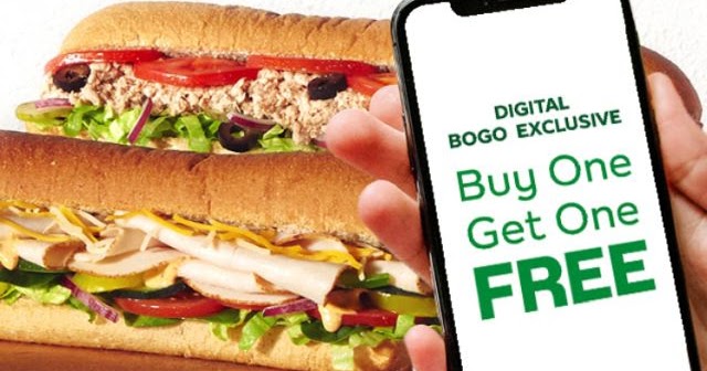 Get a Free Footlong at Subway With BOGO Deal