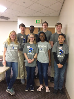 Montgomery Catholic MathCounts Team Advances to State Competition 1