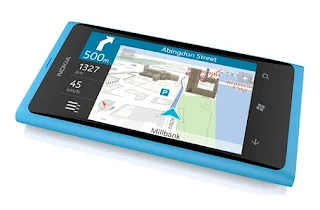 Nokia Lumia 800 map navigation