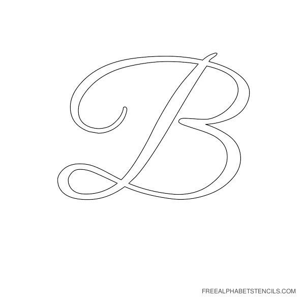 printable-letter-b-stencils-birthday-letter