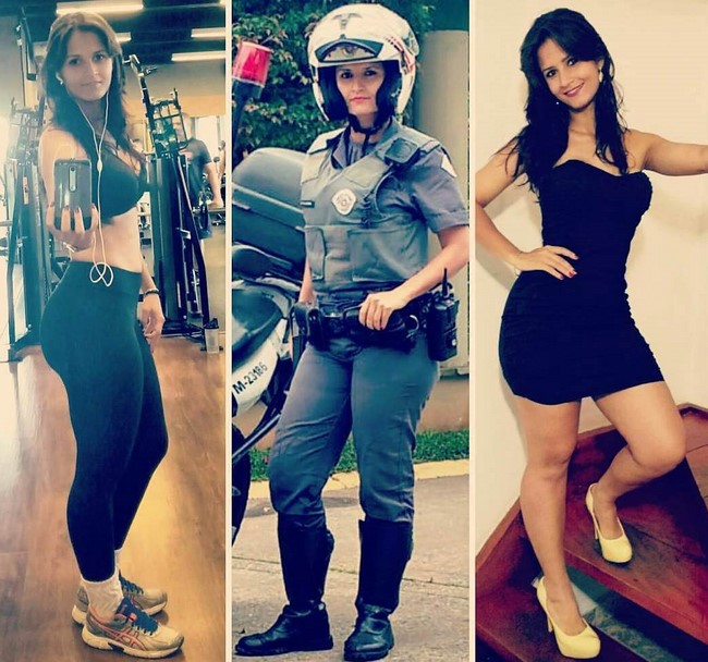 As mulheres militares sedutoras mais bonitas e gostosas da Internet