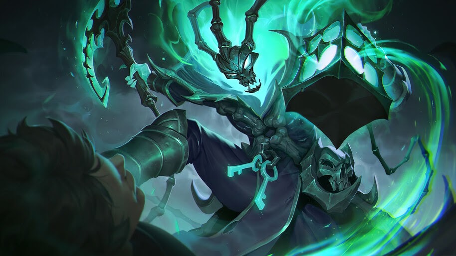 #8.2445, LoL, Thresh, 4K Wallpaper