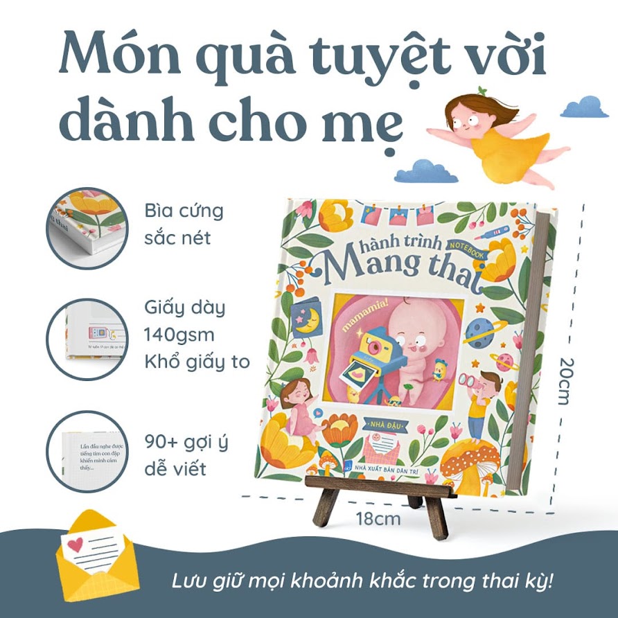 [A116] Sách tô màu cho Bà Bầu - Mẹ Bầu Zui